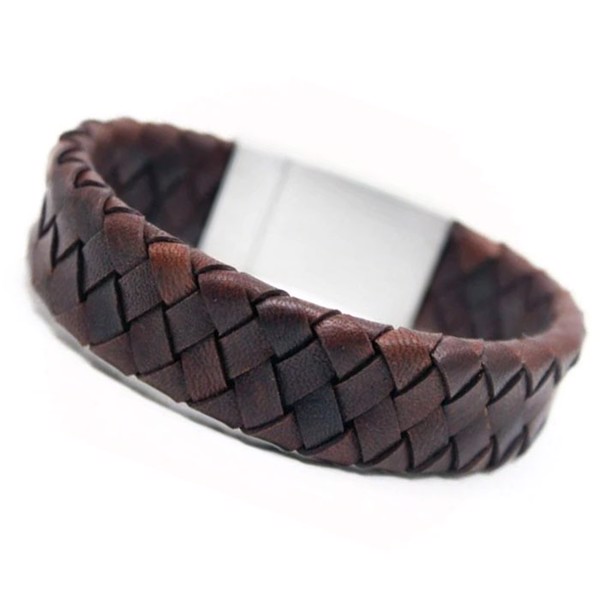 Søgaard man leather Bracelet, model 07BR-0651-257-3-20