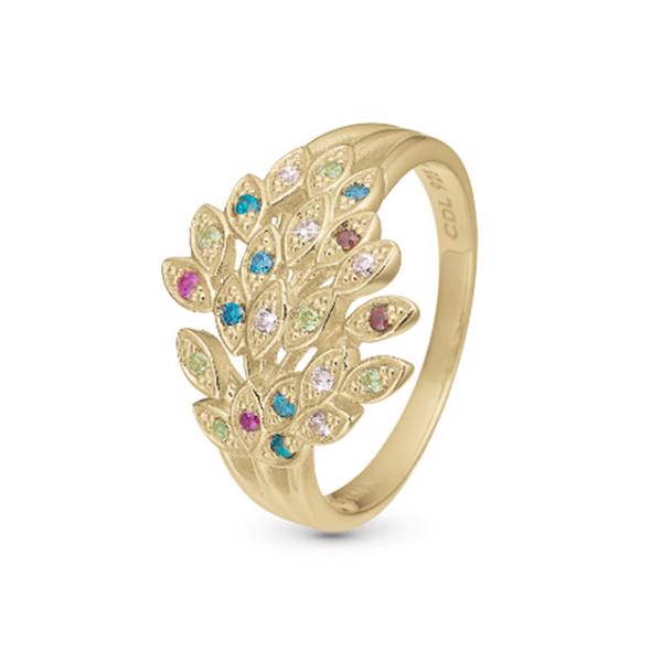 Christina Jewelry Golden charm Fingerrings, model 4.11.B-61