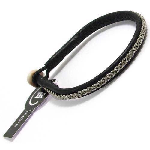 BeChristensen ASTRID Handwoven Sami Bracelet in black, 21 cm