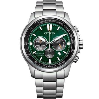 Model CA4570-88X Citizen Ecodrive Titanium Mens Chronograph ECO Drive Quartz man watch