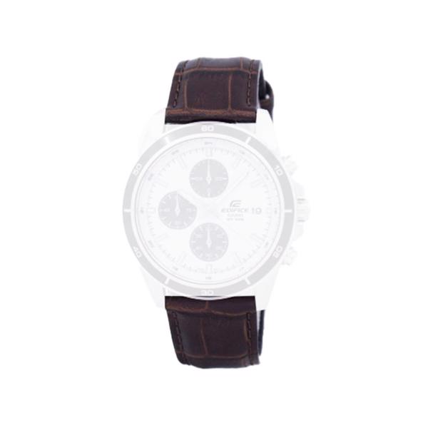 Casio original brown watch strap for the EFR-526 series