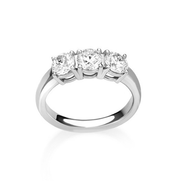 Houmann Diamond Collection Trilogy Ring, with 0,10 ct