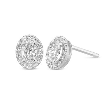 Nuran Earring , with a total of 0,32 ct diamonds Wesselton SI