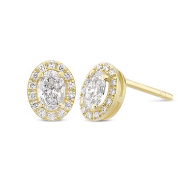 Nuran Earring , with a total of 0,32 ct diamonds Wesselton SI