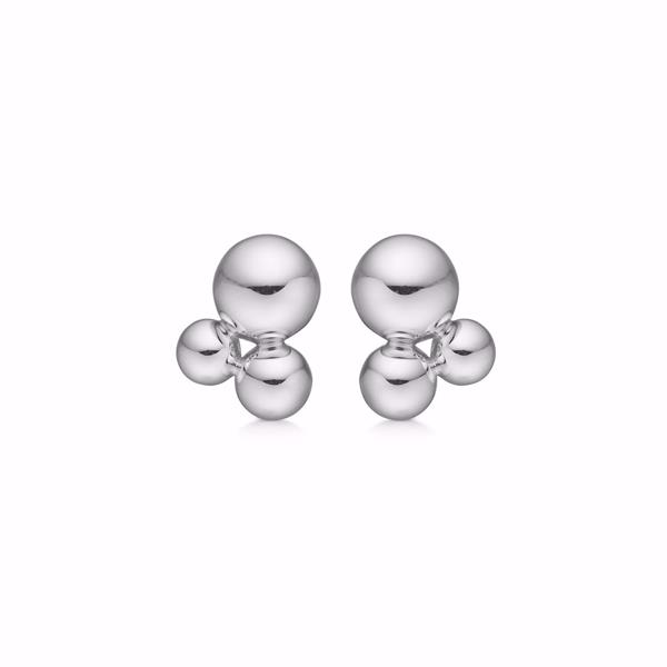 Sophia sølvøreringe med kugler