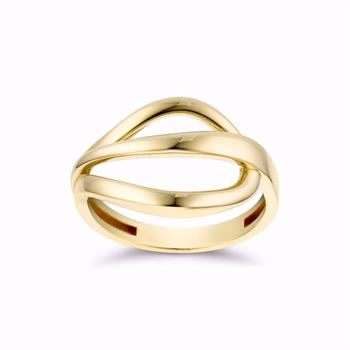 Guld & Sølv Design 8 kt gold ring in 8 kt gold