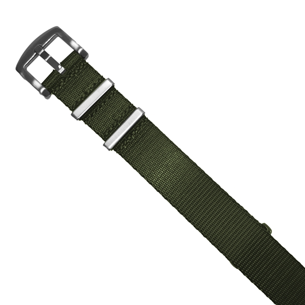 Orange Vintage leather watchstrap