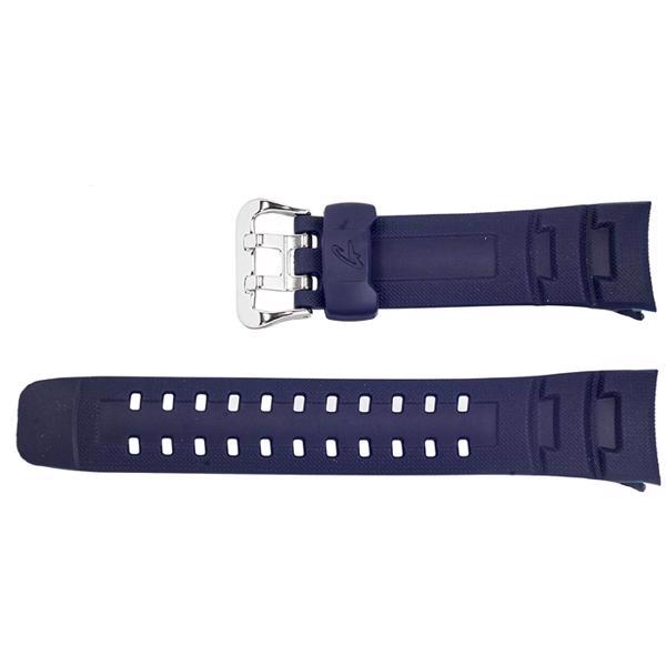 Casio original blue rubber strap for G-7600