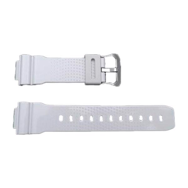 Casio original watch strap for DW-6900 - White