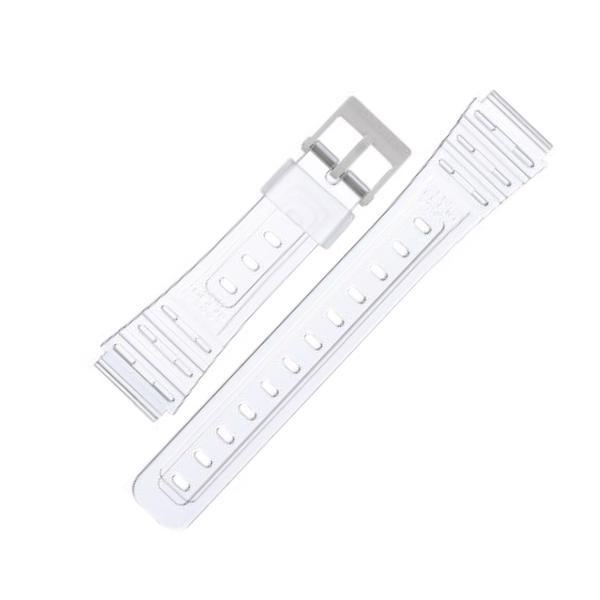 Casio original transparent watch strap for F91-ws-7