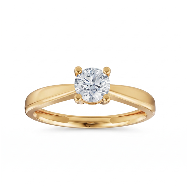 Siersbøl Ring , with a total of 0,50 ct diamonds Top Wesselston VS2