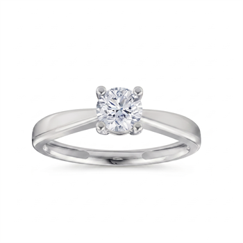 Siersbøl Ring , with a total of 0,50 ct diamonds Top Wesselston VS2