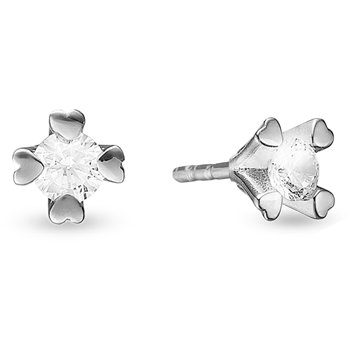 by Aagaard Earring , with a total of 0,80 ct diamonds Wesselton VS