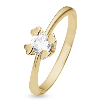 by Aagaard Ring , with a total of 0,75 ct diamonds Wesselton VS