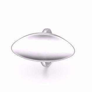 GSD Leaf 925 Sterling Silver finger ring shiny, model GSD-1900-2