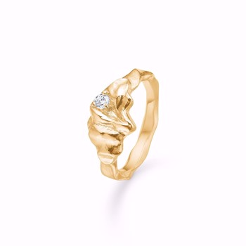 Guld & Sølv design Ring, model 2022/2