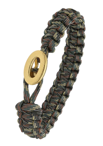 Camouflage From Soldier to Soldier Bracelet with Soldier Gold-Plated Steel Clasp – Aagaard