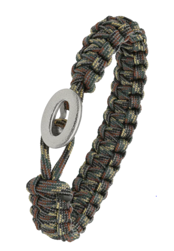 Camouflage From Soldier to Soldier Bracelet with Soldier Steel Clasp – Aagaard