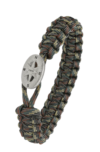 Camouflage From Soldier to Soldier Bracelet with Soldier Steel Clasp – Aagaard
