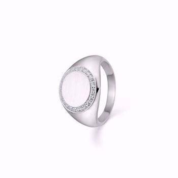 GSD 925 Sterling Silver finger ring shiny, model GSD-2627