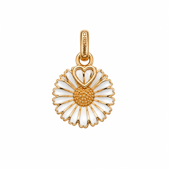 Christina Jewelry & Watches Marguerite With Love pendant in gold-plated silver
