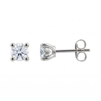 Siersbøl Earring , with a total of 0,50 ct diamonds Top Wesselston VS2