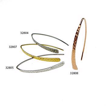 San - Link of joy Timeless 925 Sterling Silver Earrings gold plated, model 32807