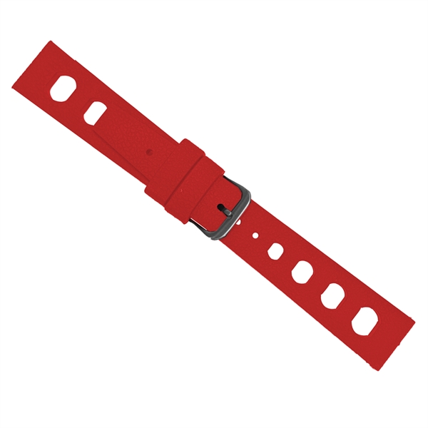 Red Rubber watchstrap