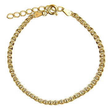 Jeberg Jewellery Bracelet, model 4675-16-EXT-Gold