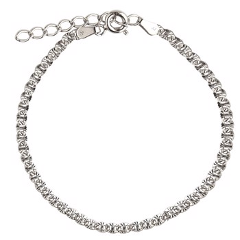 Jeberg Jewellery Bracelet, model 4675-16-EXT-Silver