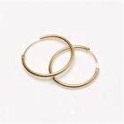 GSD Creol 14 carat gold Earrings shiny, model GSD_484015