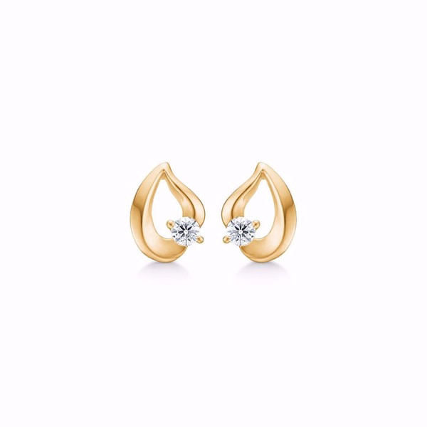 Guld & Sølv design Earring, model 5661