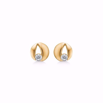 Guld & Sølv design Earring, model 5664