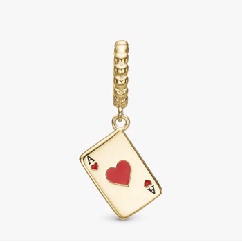 Christina Collect Ace of Hearts charm, model 610-G123