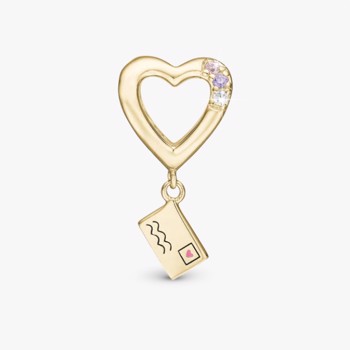 Christina Collect A Love Letter Pendant charm, model 630-G262