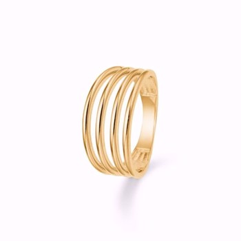 Guld & Sølv design Ring, model 6423/08