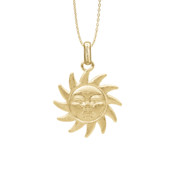 Christina Jewelry Glowing Sun Pendant, model 680-G149