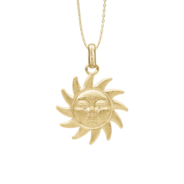 Christina Jewelry Glowing Sun Pendant, model 680-G149