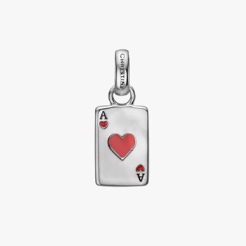 Christina Jewelry Ace of Hearts Pendant, model 680-S120