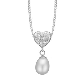 Christina Jewelry Sparkling Heart Pendant, model 680-S122