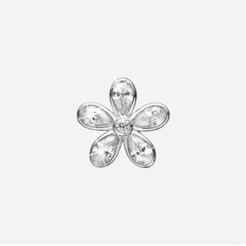 Christina Jewelry Magical White Flower Pendant, model 680-S123