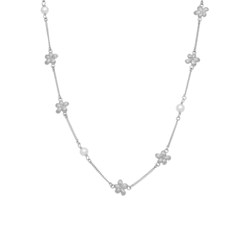 Christina Jewelry Graceful Flowers Necklace, model 680-S151