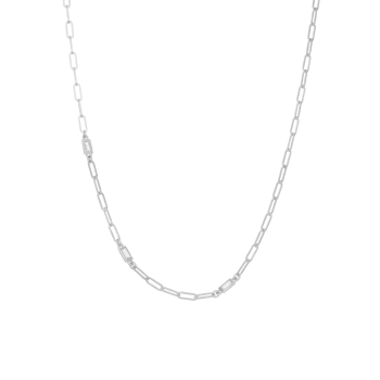 Christina Jewelry Shiny Links Necklace, model 680-S152