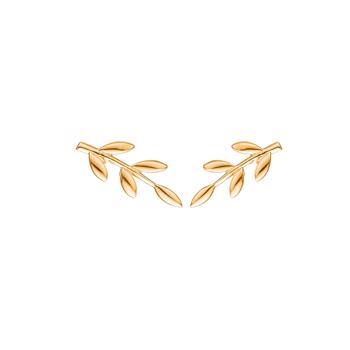 Støvring Design's Super fine small twigs in 14 card gold, measuring 4 x 14 mm