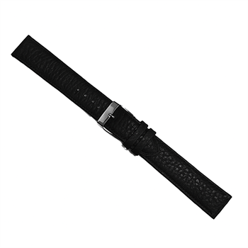 Black Buffalo watchstrap - 19 mm