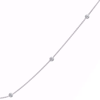 Guld & Sølv design Bracelet, model 8906