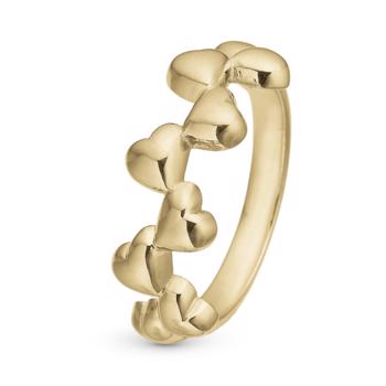 Christina Jewelry Golden charm Fingerrings, model 9.2.B-61