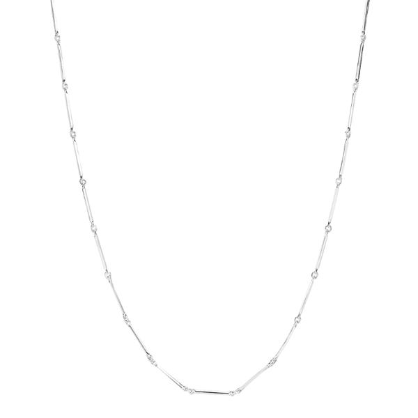 Lund Copenhagen Stick necklace in 925 Sterling Silver - 80 cm