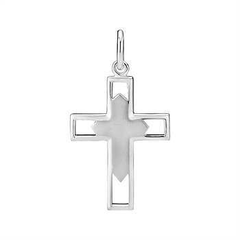 Lund Copenhagen sterling silver cross pendant