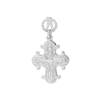 Lund Copenhagen Dagmarkors pendant in sterling silver 18x16 mm